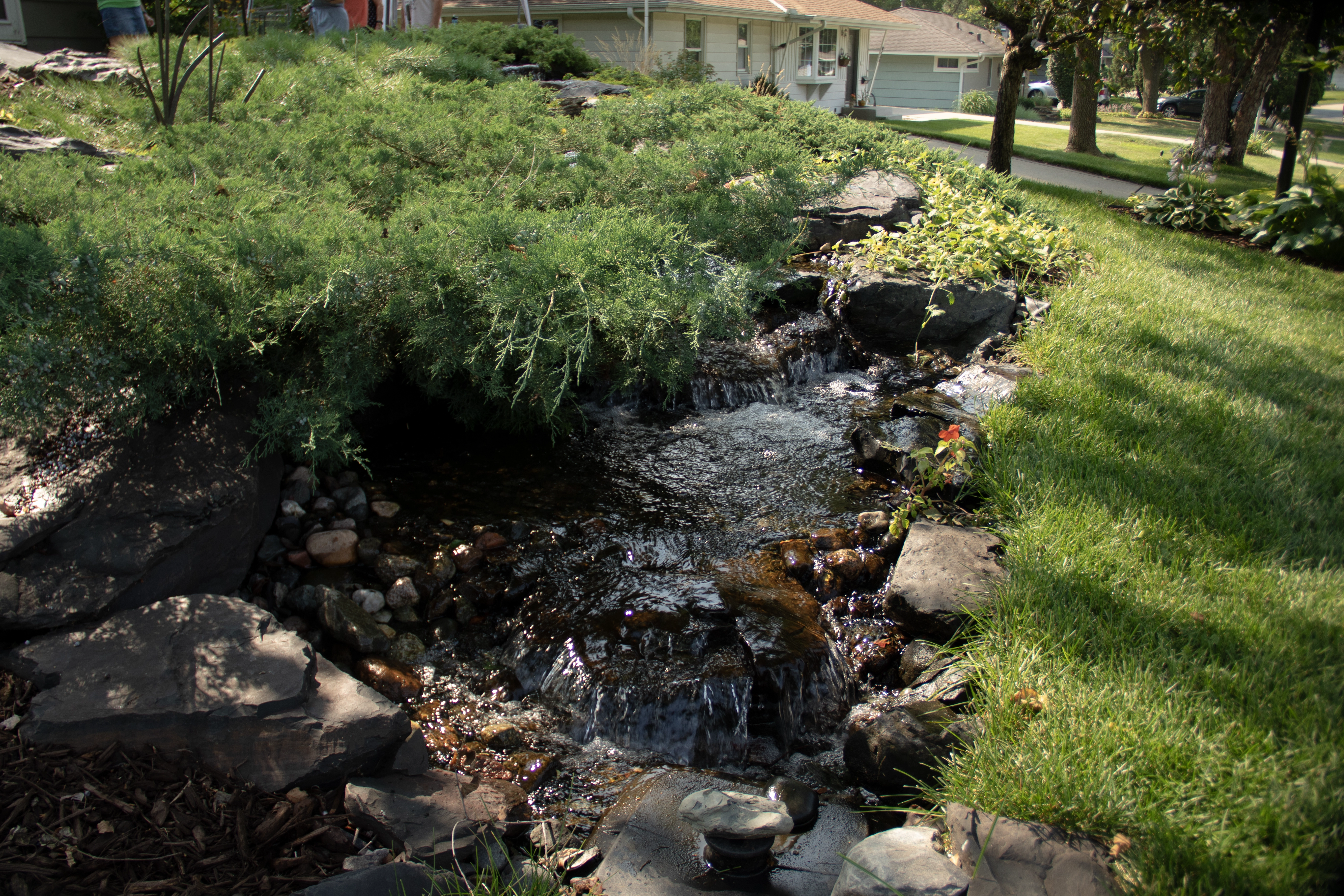 A pondless waterfall in Minnesota